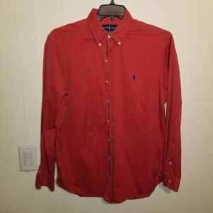 Ralph Lauren mens  long sleeve classic fit shirt